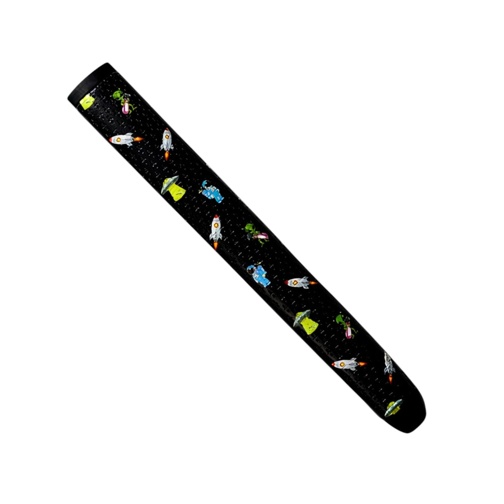 Mission to Pars Putter Grip | Midsize | Premium PU Material | Stable Feel | Golf | Astronaut Alien Space