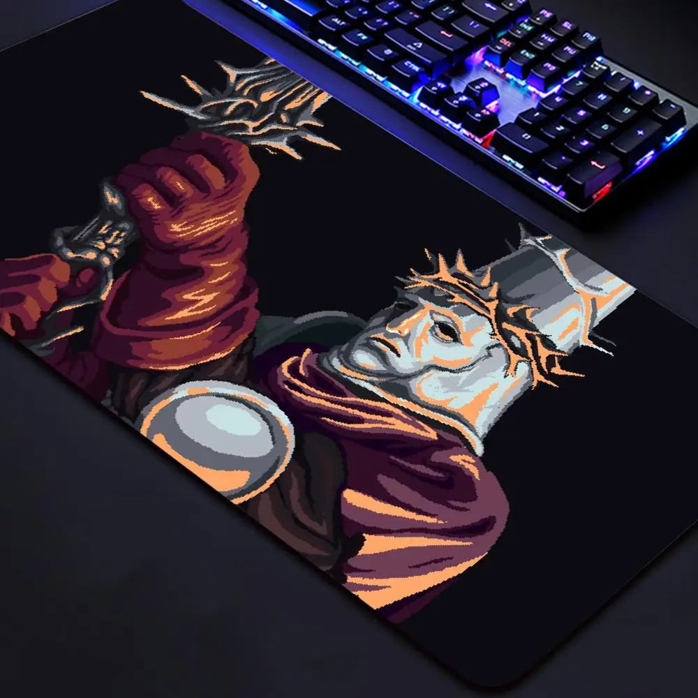 Mouse Pad Non-Slip Rubber Edge locking mousepads Game play mats Popular video game B-Blasphemous for notebook PC computer