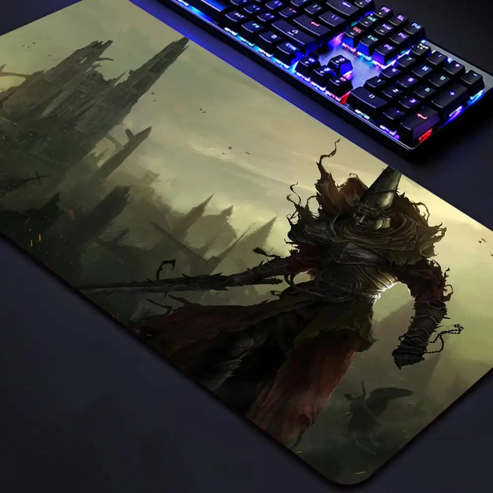 Mouse Pad Non-Slip Rubber Edge locking mousepads Game play mats Popular video game B-Blasphemous for notebook PC computer