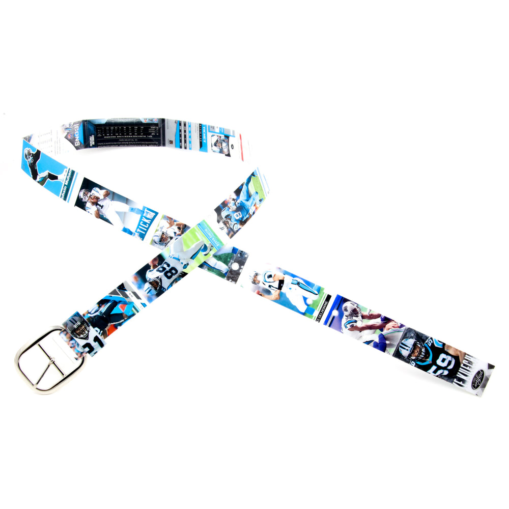 Carolina Panthers Football Card Belts