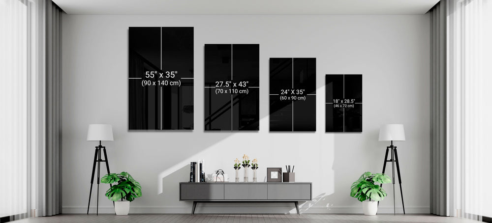 Black And White Pull Up Athlete Gym Glass Wall Art