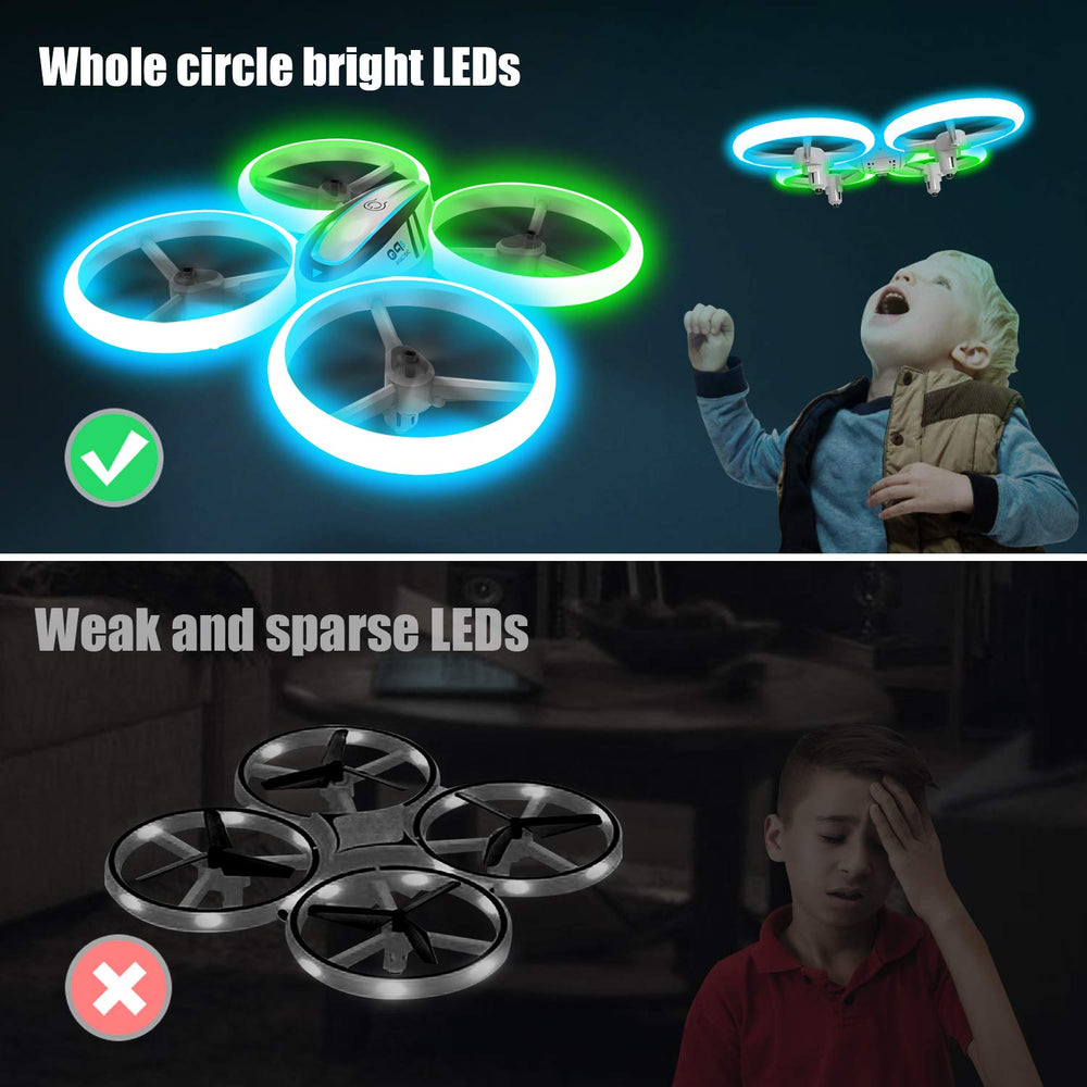 LED Fidget Spinner Style Drone