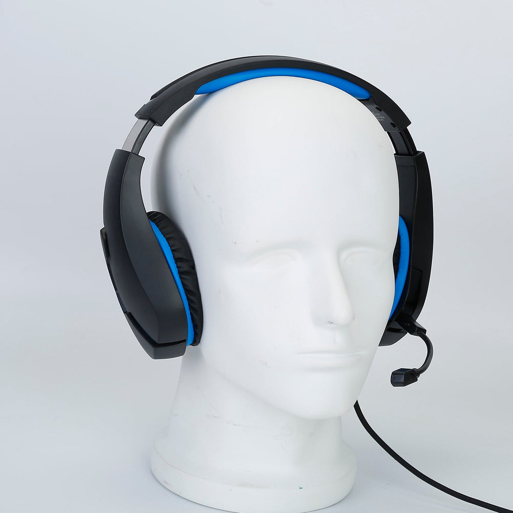Gaming Headsets Stereo Bass Over Ear Headphones w/LED Light Earmuff w/ Mic 3.5mm Plug USB 6.72FT Cord Fit For PS4/PS Vita/XBOX One S/PC/Laptop/Compute