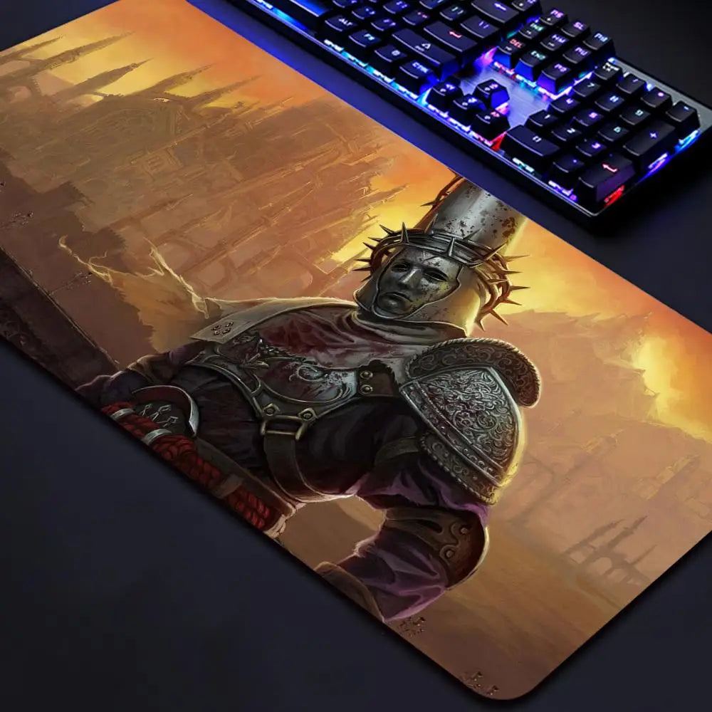 Mouse Pad Non-Slip Rubber Edge locking mousepads Game play mats Popular video game B-Blasphemous for notebook PC computer