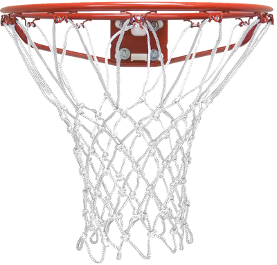Krazy Netz Heavy Duty Brilliant White Basketball Rim Net