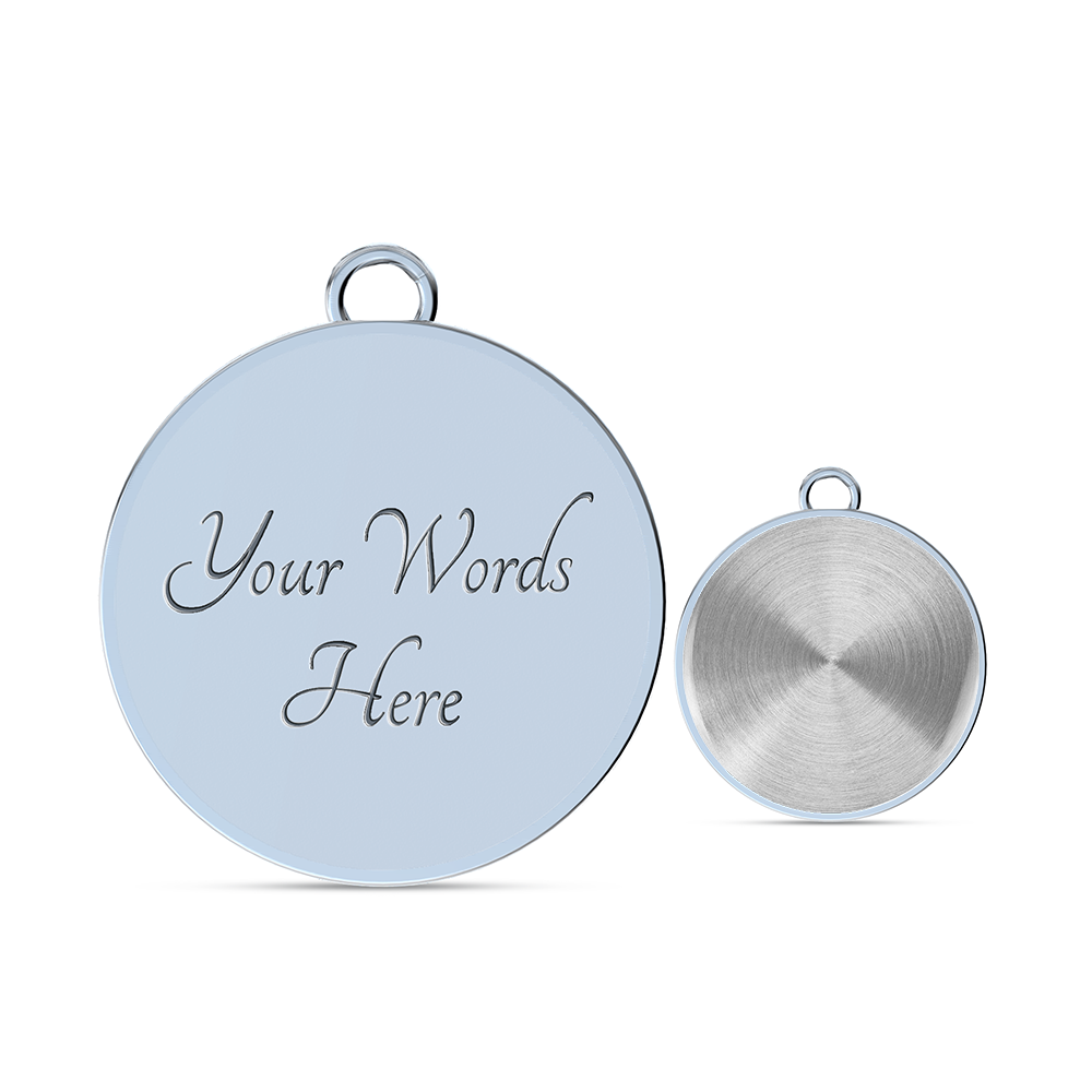 Personalized Circle Bangle Bracelet – Engraved Keepsake Gift for Her