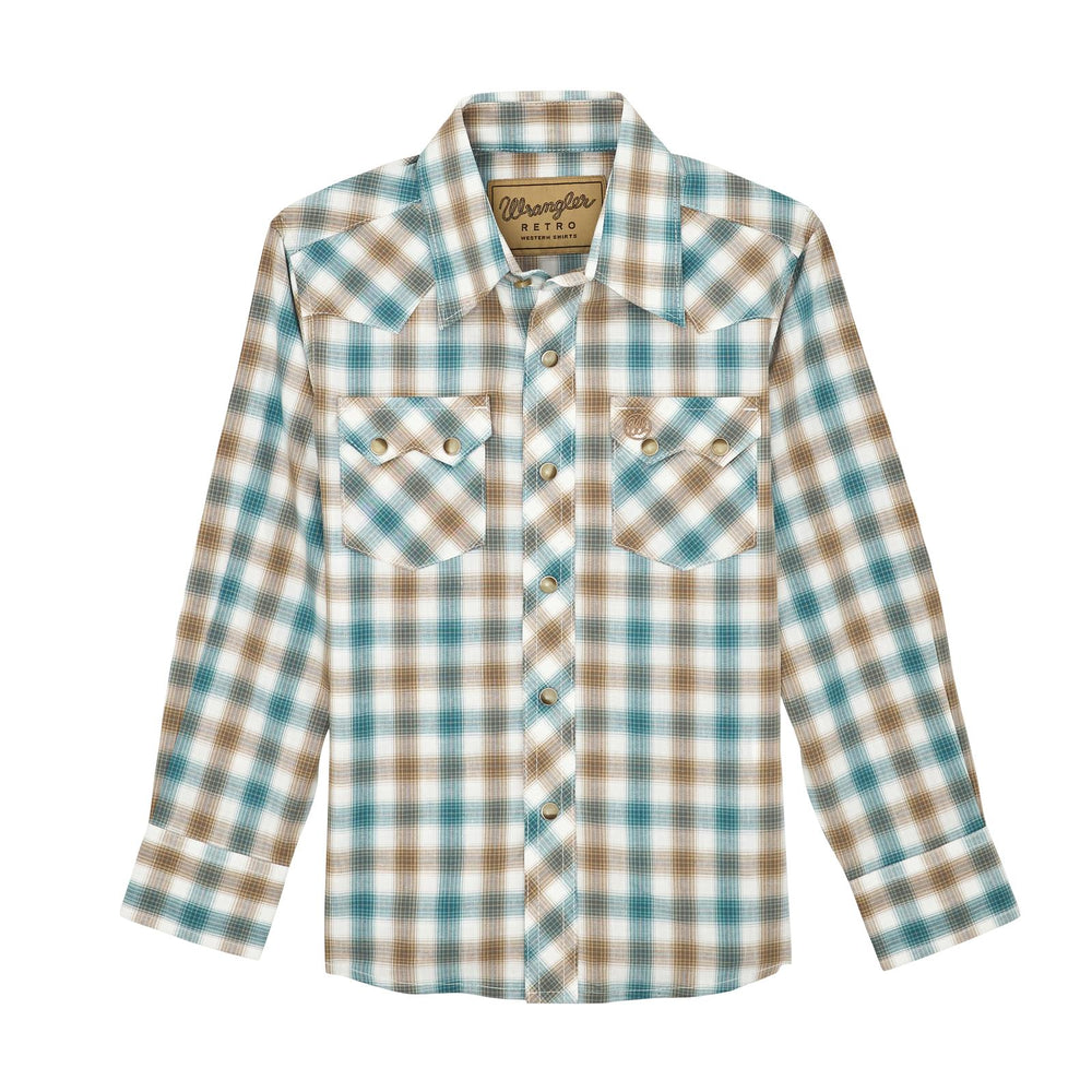Wrangler - Boys Retro Long Sleeve Shirts - 112368059