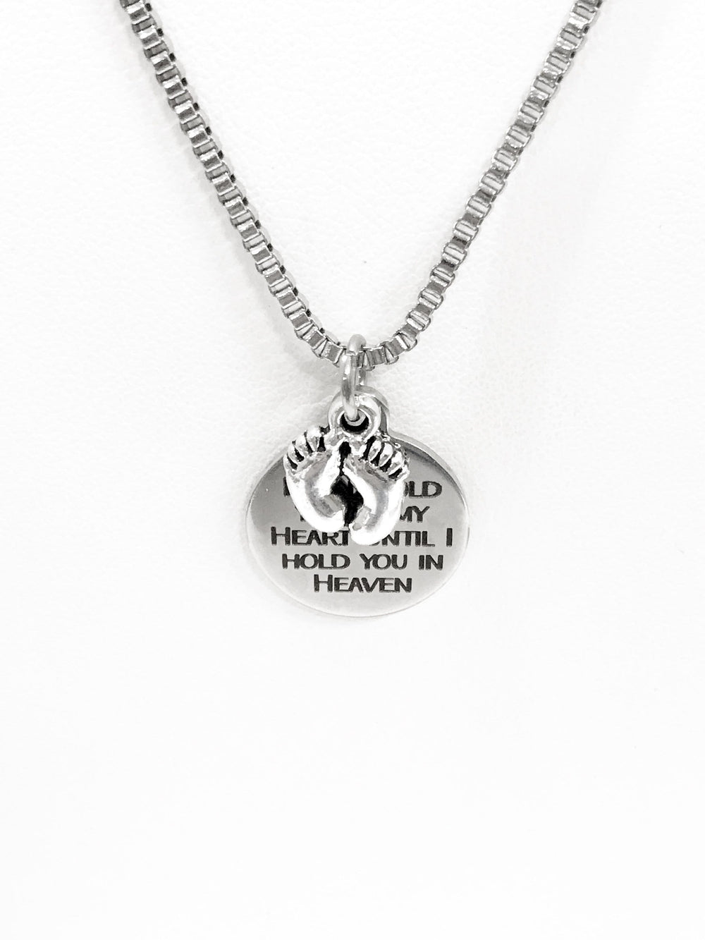 Child Loss Memorial, Miscarriage Memorial, I Will Hold You In My Heart Until I Hold You In Heaven, Memorial Gift For Men, Gift for Him
