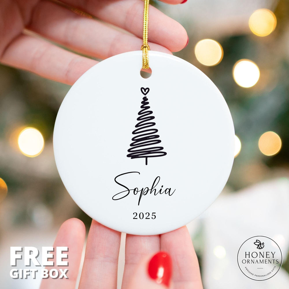 Personalized Christmas Ornaments - Custom Christmas Name Ornaments