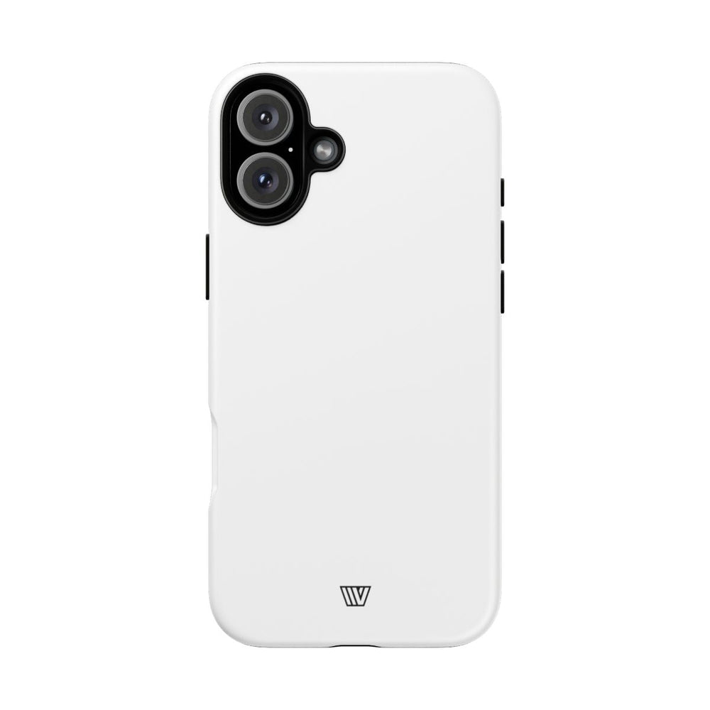 ALL WHITE | Tough Phone Case